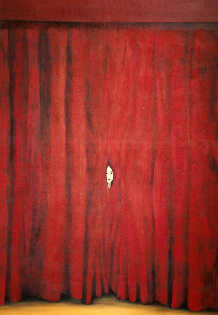 Pretexto, 1992. Óleo sobre tela, 95 x 65