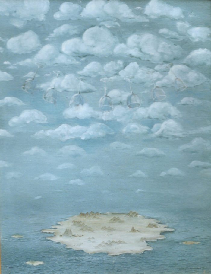 Revelación I 1993. Oleo sobre lienzo. 65x50 cm.