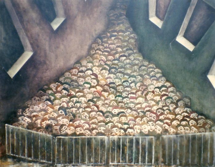 Calle, 1996. Oleo sobre tela, 60x80 cm