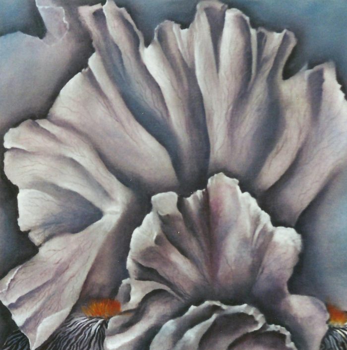 Lirio, 2004. Acrílico sobre lienzo. 40 x 40 cm.