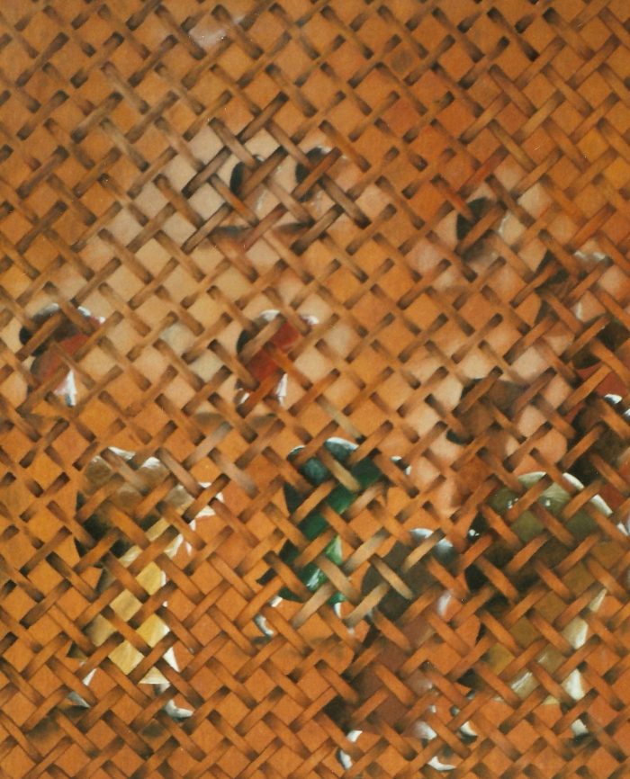 Porteadoras III,1996. Oleo sobre tabla, 30x30 cm
