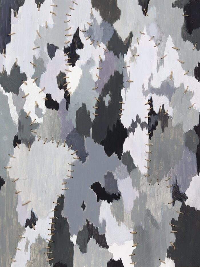 Tepee, acrílico sobre papel de María José Escolar